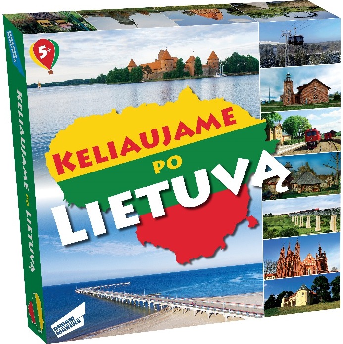 Stalo žaidimas KELIAUJAME PO LIETUVĄ