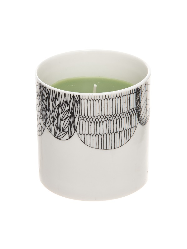 Žvakė keramikiniame indelyje GREEN, 8 cm