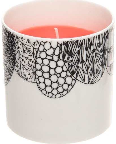 Žvakė keramikiniame indelyje RED, 8 cm