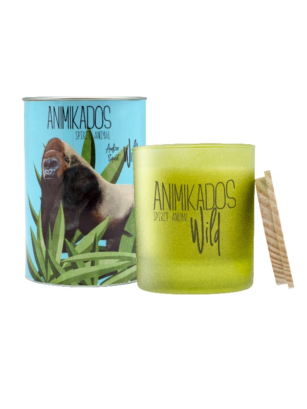 Augalinio vaško žvakė GORILLA AMBER SUNSET, 40h