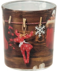 Kvapni žvakė stikliniame inde XMAS GIFT