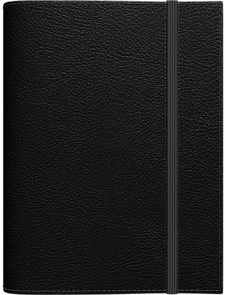 Darbo knyga A5 SPIREX FLEX 2026, juoda