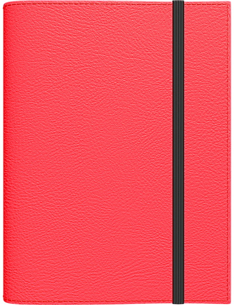 Darbo knyga A5 SPIREX FLEX 2026, koralo raudona