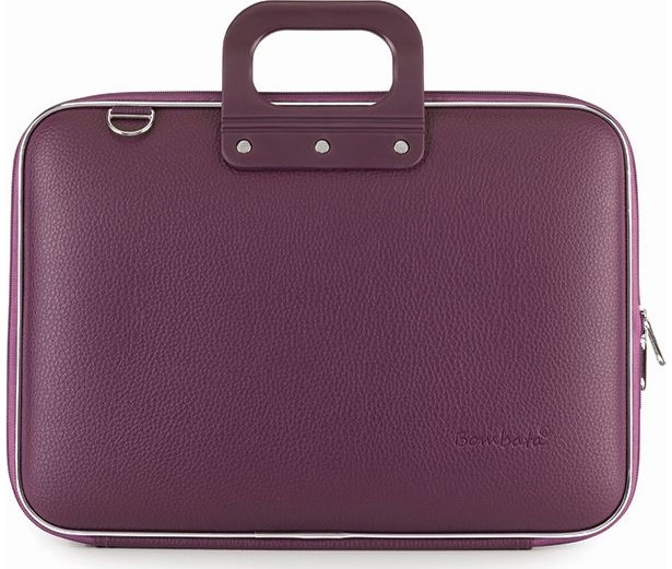 Kompiuterio krepšys BOMBATA Classic 15, violetinė sp.