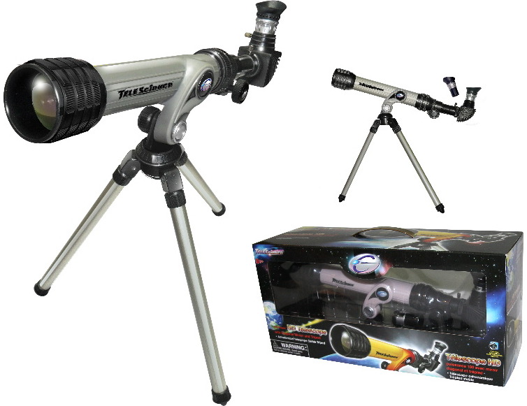 Teleskopas EASTCOLIGHT su veidrodžiu ir trikoju