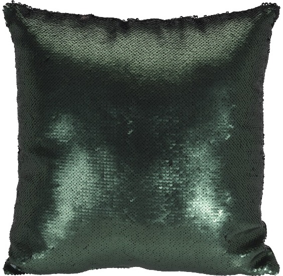 Pagalvėlė MATTED DARK GREEN, 45x45 cm
