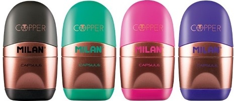 Drožtukas + trintukas MILAN Capsule Copper