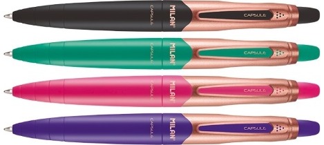 Tušinukas MILAN P1 Capsule Copper, mėlynas, 1,0 mm