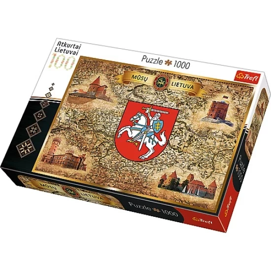 1000 det. dėlionė „Vytis“