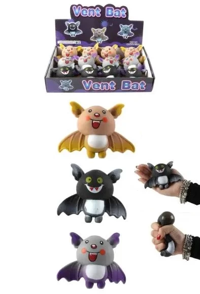 Antistresinis suspaudžiamas žaislas šikšnosparnis