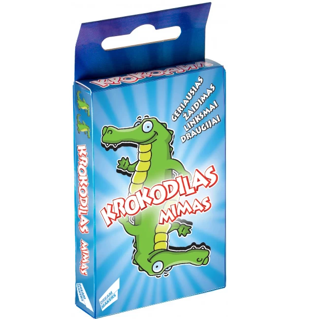 Kortų stalo žaidimas "Krokodilas"