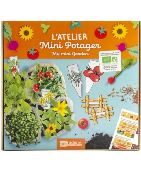 Mano pirmasis daržas RADIS et CAPUCINE