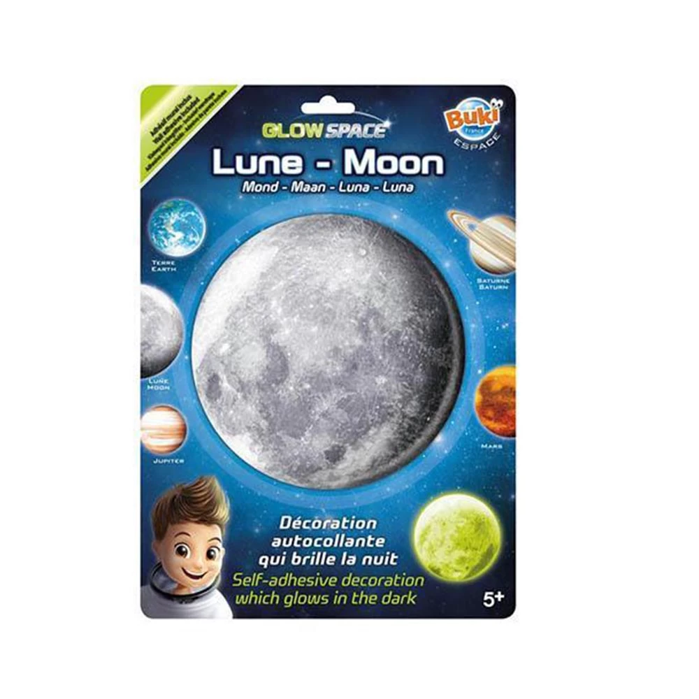 Mėnulis šv. naktyje, lipdukas/34F3/BF
