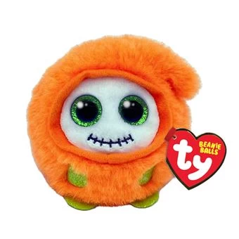 Pliušinis pakabukas TY Beanie Balls GRIFFIN - orange ghoul ball