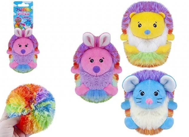 Puffle pets Minkšti gyvūnėliai kamuoliukai Pastel 12 cm