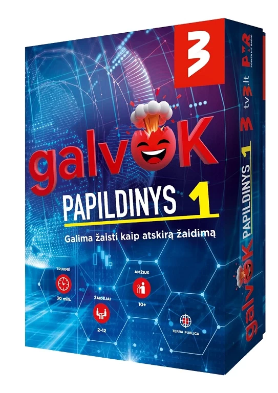 Stalo žaidimas „GalvOK papildinys“