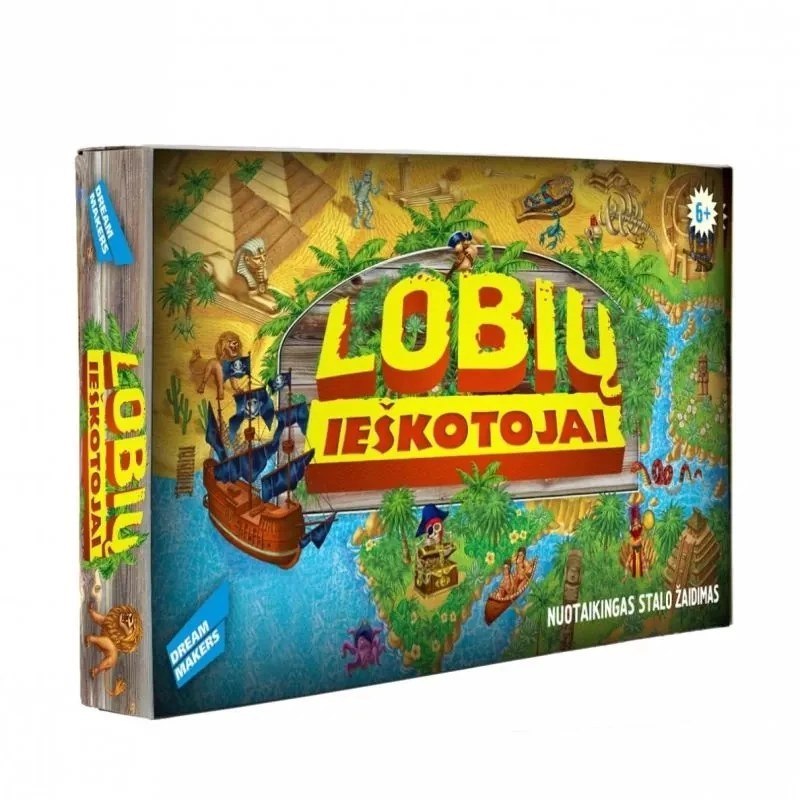 Stalo žaidimas „Lobių Ieškotojai”