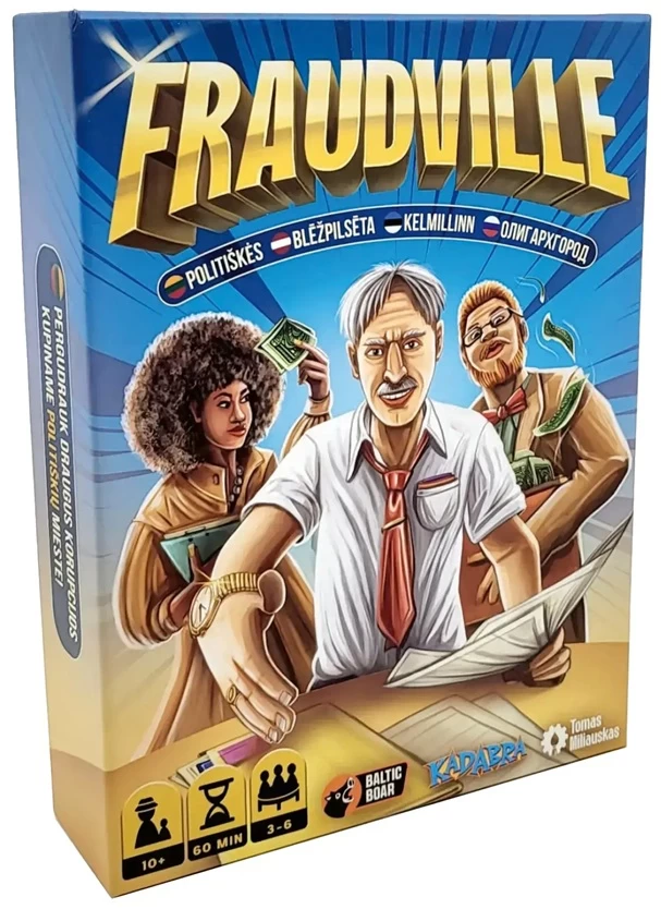 Stalo žaidimas POLITIŠKĖS (FRAUDVILLE)