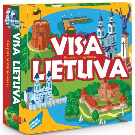 Stalo žaidimas „VIKTORINA. VISA LIETUVA“