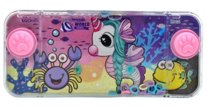 Vandens žaidimas su žiedeliais