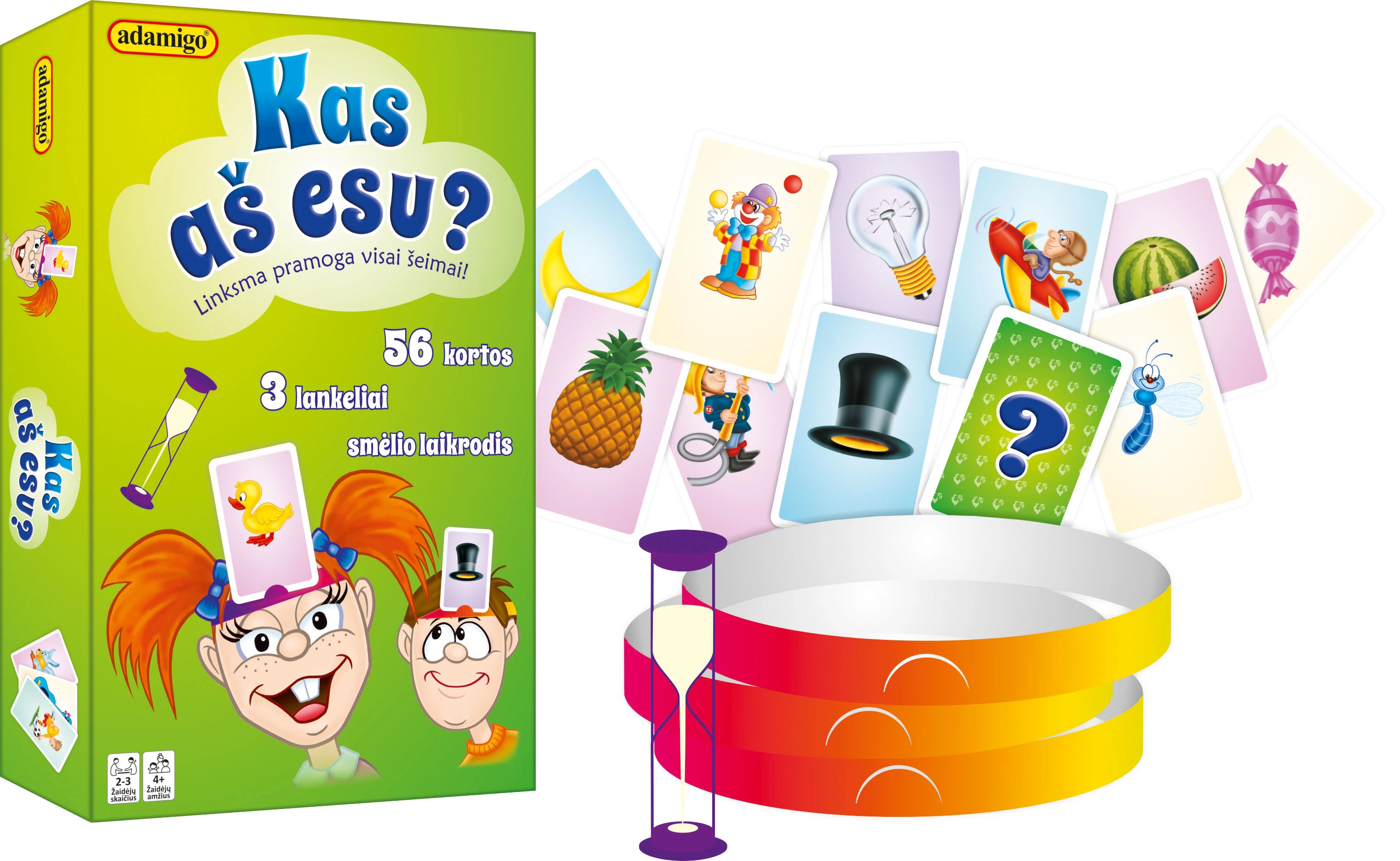 Žaidimas "Kas aš esu?"