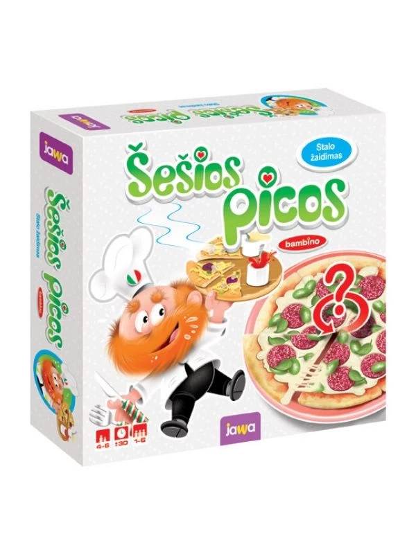 Žaidimas "Šešios picos"