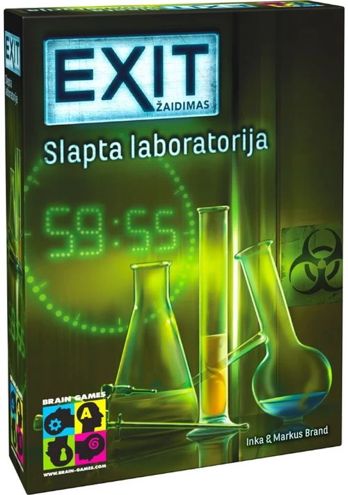 Žaidimas Exit: The Secret Lab LT BRG#EXSLLT