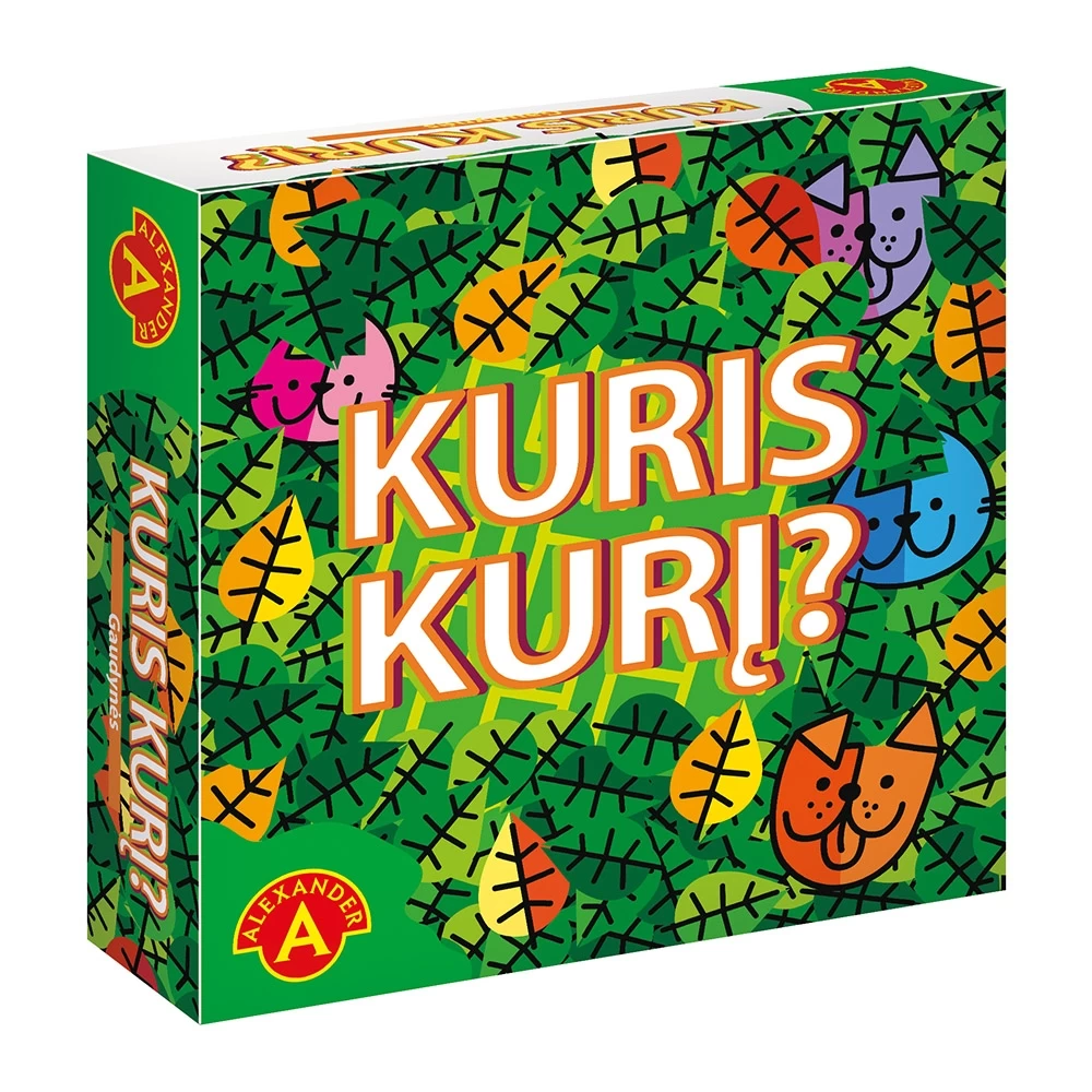 Žaidimas Kuris kurį?