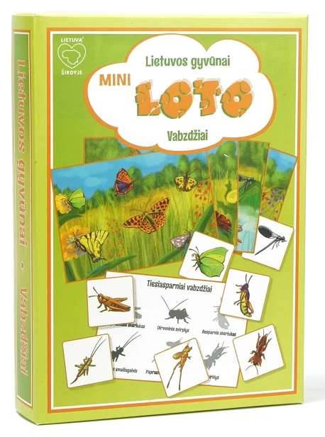 Žaidimas "Mini Loto Vabzdžiai"