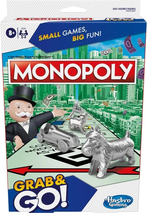 HAS „Grab&Go“ kelioninis žaidimas „Monopolis“
