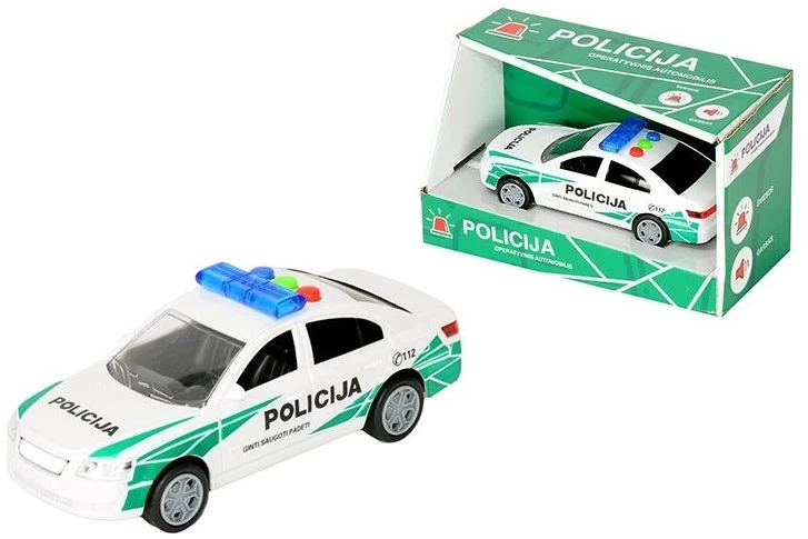 LT policijos automodelis su garsais ir šviesomis