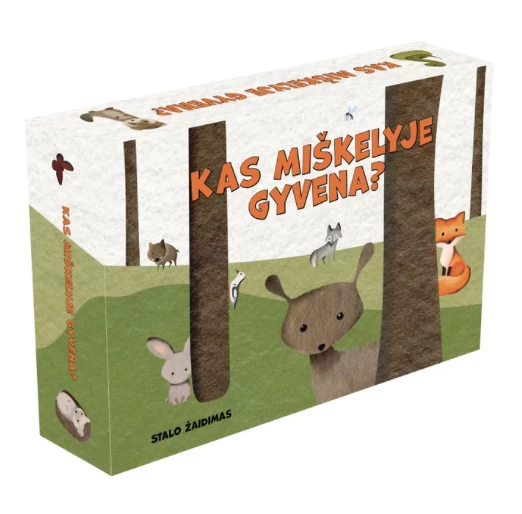 Žaidimas "Kas miškelyje gyvena?"