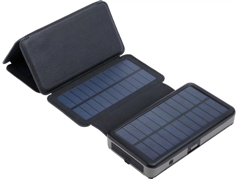 Nešiojamas įkroviklis (Power bank) Sandberg Solar 6, 20000 mAh, juoda sp.