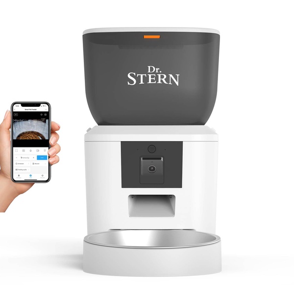 Automatinė šėrykla Dr.Stern QQ029, išmanusis, 4 l, 23 cm x 19.5 cm x 30 cm, balta sp.