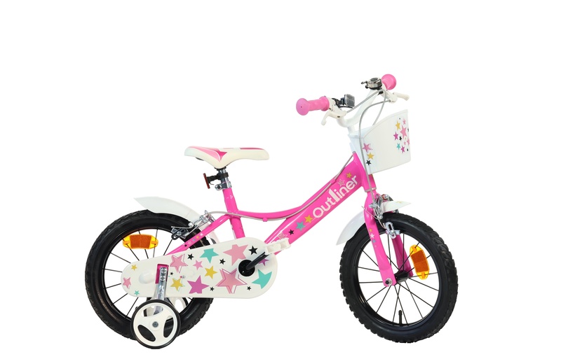 Vaikiškas dviratis Outliner 164R, violetinė sp., 16"