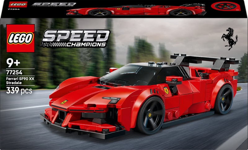 Konstruktorius LEGO® Speed Champions Sportinis automobilis Ferrari SF90 XX Stradale 77254, 339 vnt.