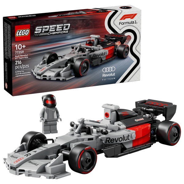 Konstruktorius LEGO® Speed Champions Audi Revolut F1® Team R26 bolidas 77259, 216 vnt.