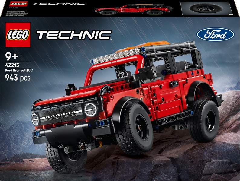 Konstruktorius LEGO® Technic Visureigis Ford Bronco® SUV 42213, 943 vnt.