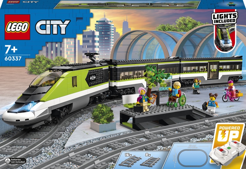Konstruktorius LEGO® City Greitasis keleivinis traukinys 60337, 764 vnt.