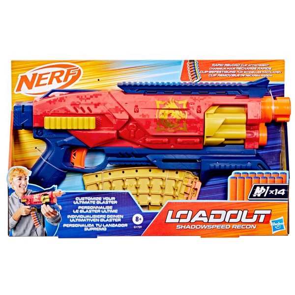 Žaislinis ginklas Hasbro Nerf Shadowspeed Recon G1759 Įvairių spalvų