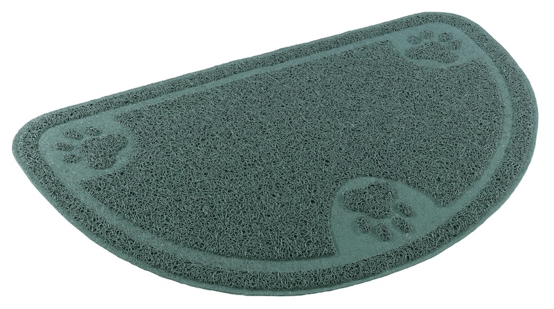Kilimėlis gyvūno dubenėliams Ferplast, 58.8 cm x 36.3 cm x 0.5 cm, žalia sp.