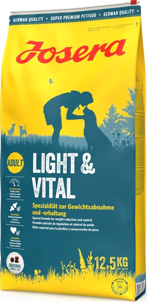 Sausas šunų maistas Josera Light & Vital, paukštiena, 12.5 kg