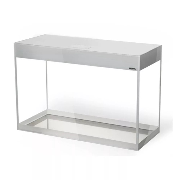 Akvariumas Aqua El Glossy ST80, skaidri sp./balta sp., su įranga, 125 l