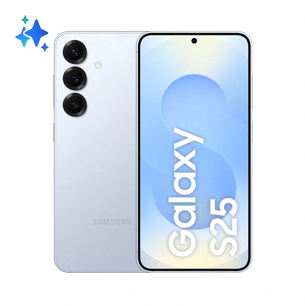 Mobilusis telefonas Samsung Galaxy S25, 256 GB, icy blue sp.