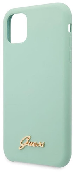 Telefono dėklas Guess Vintage Gold Logo Back Case For Apple iPhone 11 Pro, Apple iPhone 11 Pro, žalia sp.
