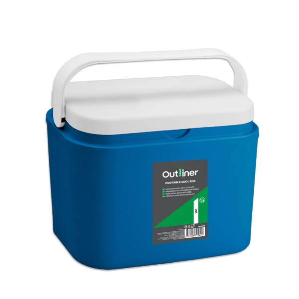 Šaltdėžė Outliner F5, mėlyna sp./balta sp., 20 x 32 cm, 10 l