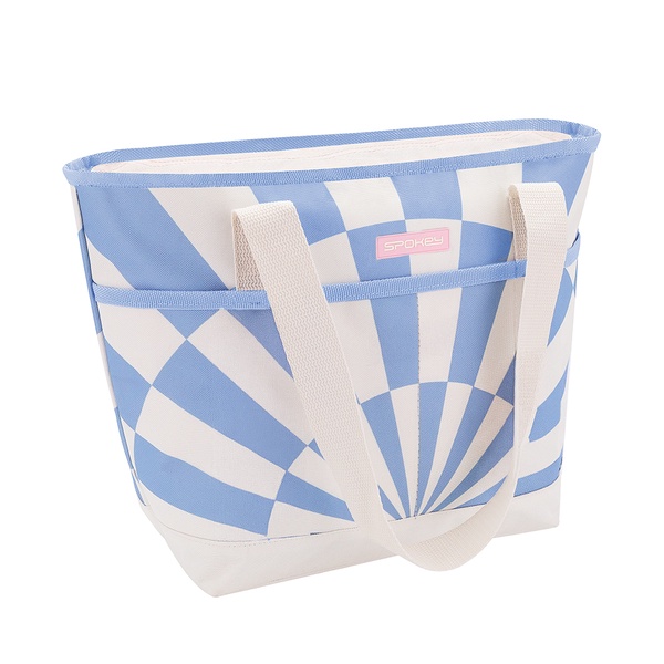 Šaltkrepšis Spokey Acapulco, mėlyna sp./balta sp., 39 x 27 cm, 12 l