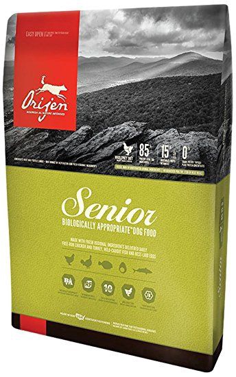 Sausas šunų maistas Orijen Senior, žuvis/vištiena/kalakutiena, 11.4 kg