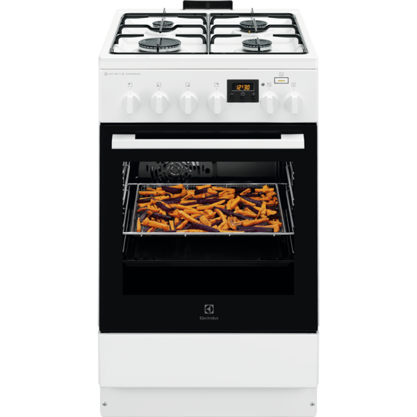 Dujinė viryklė su elektrine orkaite Electrolux 600 serija LKK560232W