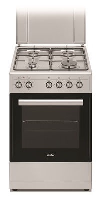 Dujinė viryklė su elektrine orkaite Simfer 5405SERGG
